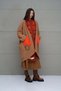 Tan Fur Look Oversize Long Cardigan 18240 - 3