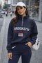 Premium Quality 3-Ply Sharded Fleece-Lined Neck Half Zip Brooklyn Sweatshirt - 2