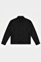 Sporty Stylish Oversize Comfortable Fabric Buttoned Seasonal Jacket - 3