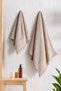 Havana 2-Piece Bath Towel Set (1 Piece 50X100Cm & 1 Piece 70X140Cm) - High Grammage, 860Gr, Soft, Absorbent and Durable - 2