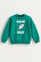 Boy's Fleece Printed Sweatshirt 2-5 Years - 2