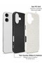 iPhone 16 Compatible - Tiny Flowers, Double Layer Cover, Glossy Surface Protective Case - 3