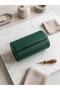 Leather Three-Digit Luxury Watch Roll and Travel Watch Box Size(19X11X8) cm - 3