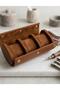 Leather Three-Digit Luxury Watch Roll and Travel Watch Box Size(19X11X8) cm - 3
