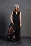 Black Printed Jacket 18211 - 4