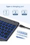 Folio Keyboard Case for iPad A16 11th/10th Gen, Backlit - 5