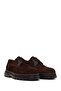 Men's Brown Lace-Up Suede Leather Casual Shoes Wm780012Ds - 2