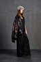 Black Printed Jacket 18211 - 3