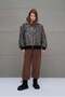 Black Oversize Pilot Jacket 18258 - 2