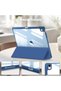 Hybrid Case for iPad Air 13-inch M4 (2026) / M3 (2025) / M2 (2024), Shockproof TPU Frame Blue - 8