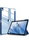 Hybrid Case for iPad Air 13-inch M4 (2026) / M3 (2025) / M2 (2024), Shockproof TPU Frame Blue