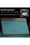 Case with Keyboard for Samsung Tab S11 11 inch 2025, Wireless Bluetooth 7 Color Backlight Keyboard - 8