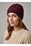 Double Layer Thick Knit Beanie - Soft Textured Winter Knit Beanie