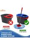 Mop Head Replacement, 4 Pcs Spin Mop Replacement Head Compatible with O Cedar RinseClean Dual System - 3