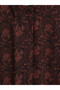 Vizyon New Season Burgundy Patterned Women's Shirt Tunic - 6