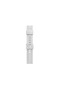 Apple Watch 38mm Kr408 Striped Silicone Band - White - 3