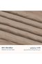 MASTER Microfiber Plain Bedspread Set, Fits 200 x 200 cm Double Size Bed, 4 Pcs King Size Compressed - 4