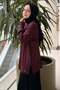 Missdalida Thick Ribbed Tunic with Elastic Waist - 2