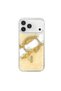 Onegif apple iphone 17 pro/18 pro lotus glitter magsafe case - silver - 3
