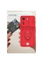 Xiaomi Redmi 13C Case Zuma with Business Card and Ring Silicone - Red - 3