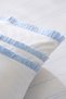 Blue Muse 100% Cotton Nish Set Double Pique Set Blue - 4