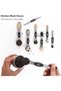 Magnetic Measuring Spoons Set Stainless Steel with Leveler, Stackable Metal Tablespoon Measure Spoon - 6