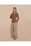 Latte Long Sleeve Striped Pajama Set - 2