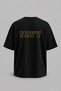 Oversize Navy Heritage Unisex T-Shirt with Pocket and Back Print - 3