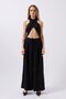 Low Waist Oversize Linen Trousers - 2