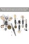 Magnetic Measuring Spoons Set Stainless Steel with Leveler, Stackable Metal Tablespoon Measure Spoon - 3