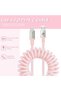 C01PRO Coiled USB C Cable for Gaming Mechanical Keyboard - 5