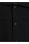 Black Relax Fit Men's Jacket - 7
