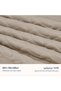 MASTER Microfiber Plain Bedspread Set, Fits 120 x 200 cm Single Size Bed, 3 Pcs Single Size Compress - 4