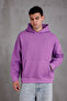 KAPSONLU BASIC SWEATSHIRT - 2