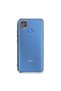Xiaomi redmi 9c case with razer lens silicone - light blue - 2