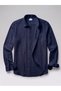 Men's Dobby Half Oversize Muslin Shirt