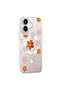 Joko Apple iPhone 16 Floral Magsafe Cover - Orange