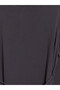 Vizyon New Season Anthracite Crew Neck Women's Sweatshirt Tunic - 7