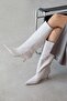 Penka Women's Suede Boots Beige - 3
