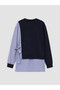 Modest Striped Women's Sweatshirt Tunic - 6