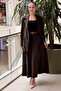 Missdalida Belt Detailed Long Skirt