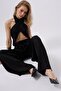 Low Waist Oversize Linen Trousers