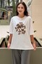 Floral Embroidered T-Shirt