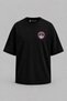 Oversize Tcg Algerian Veteran Hasan Pasha between the Waves Design V2 Pocket and Back Printed Unisex T-Shirt - 2