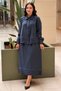 Bocuk Embroidered Layered Detailed Shirt Skirt Set
