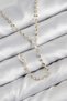 Brass Zircon Stone Gold Color Women's Y Necklace