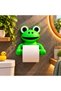 Fun Toilet Paper Holder with Frog Figure - 3