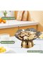 صحن عميق من كاستويف مصنوع من PET بتصميم حديث، لون رمادي - 4