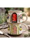 Relief Pattern 15 Different Models 2-Piece Mug, Hand-Crafted, 2D 360 Degree Patterned - 5