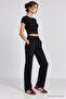Soft Textured Modal Top and Bottom Set Lby0091 Black - 4